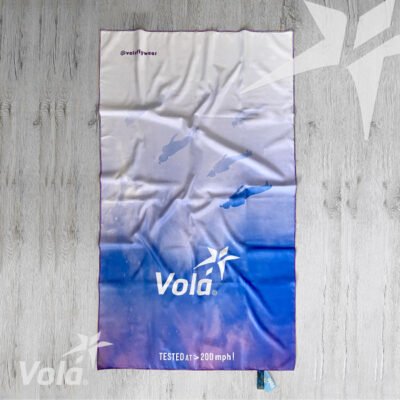 TOWEL MICROFIBER VOLA PURPLE DEGRAD T-L