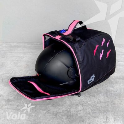 HELMET CASES BLACK/PINK VOLA