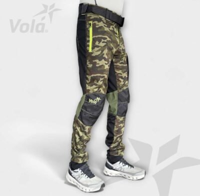 Swoop Pant camu / neon green