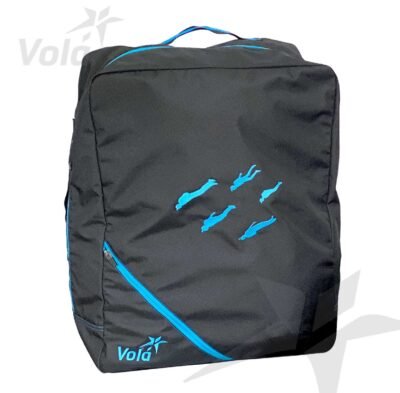 GEAR BAG BLACK/TURQUOISE  VOLA