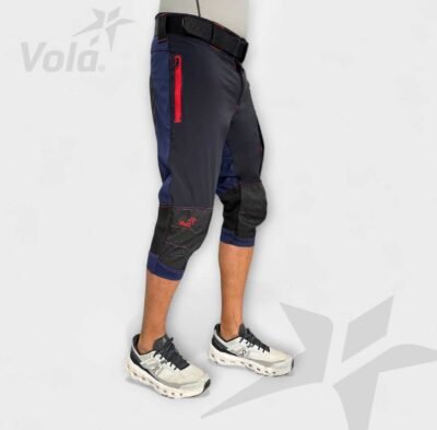 Swoop Shorts blue navy / red BG