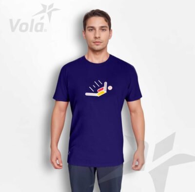 T-Shirt Free Fall Icon Dark Blue Men
