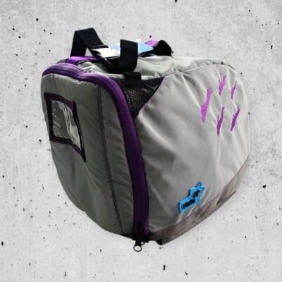 HELMET CASE GREY/PURPLE  VOLA