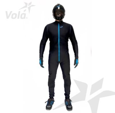 Tunnel Suit Black - Blue Men