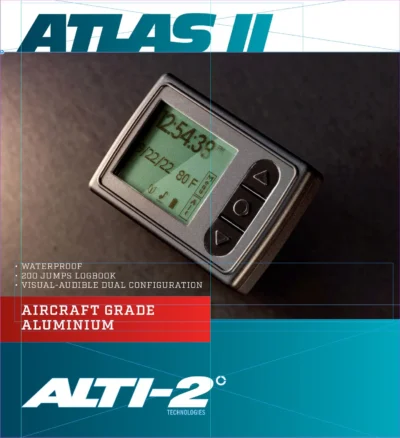 Altimeter alti-2 atlas ii black